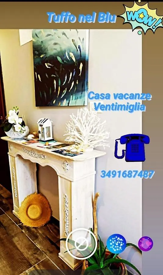 Appartement Tuffonelblu à Vintimille